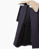 Shearling Collar Transit Curve Coat