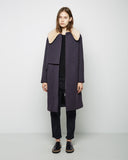 Shearling Collar Transit Curve Coat