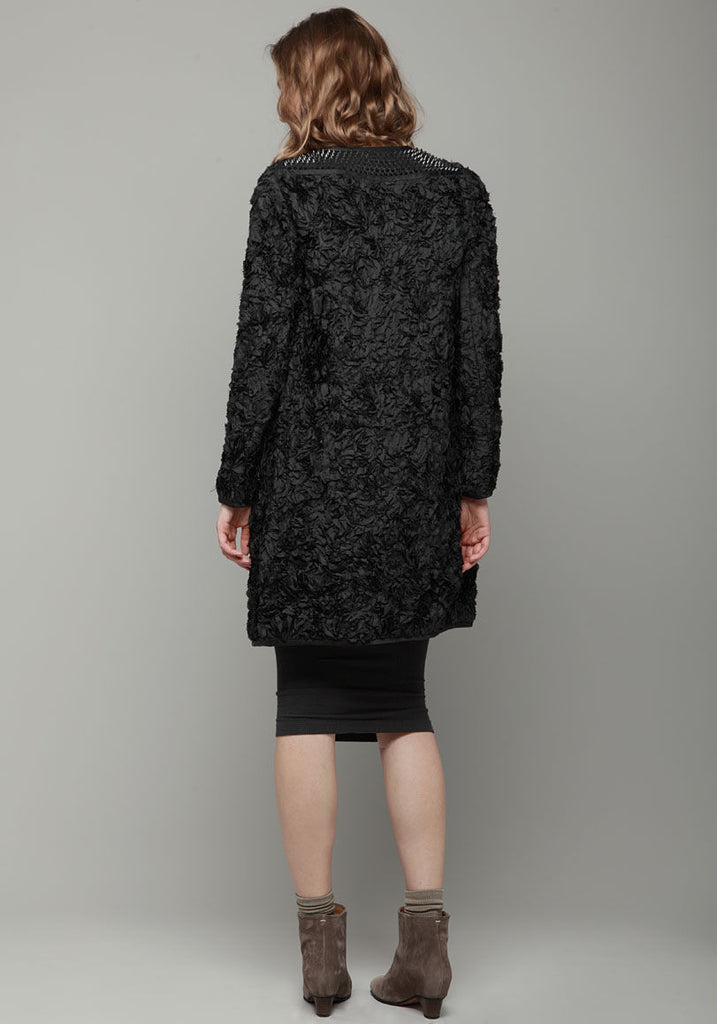 Silk Flower Overcoat