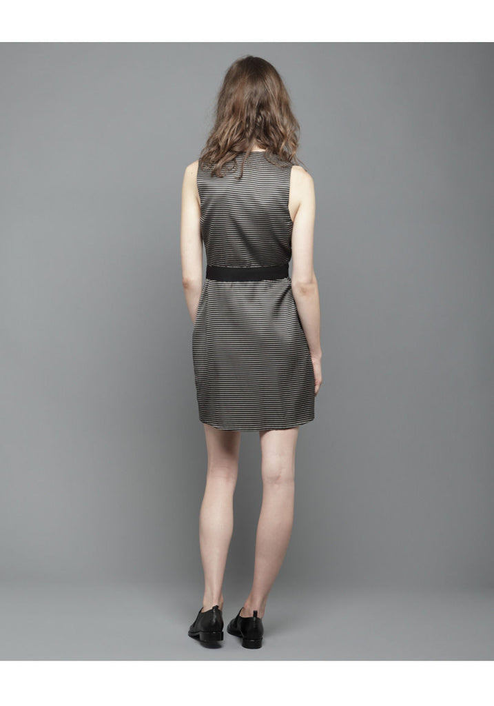 Sleeveless Single Lapel Dress