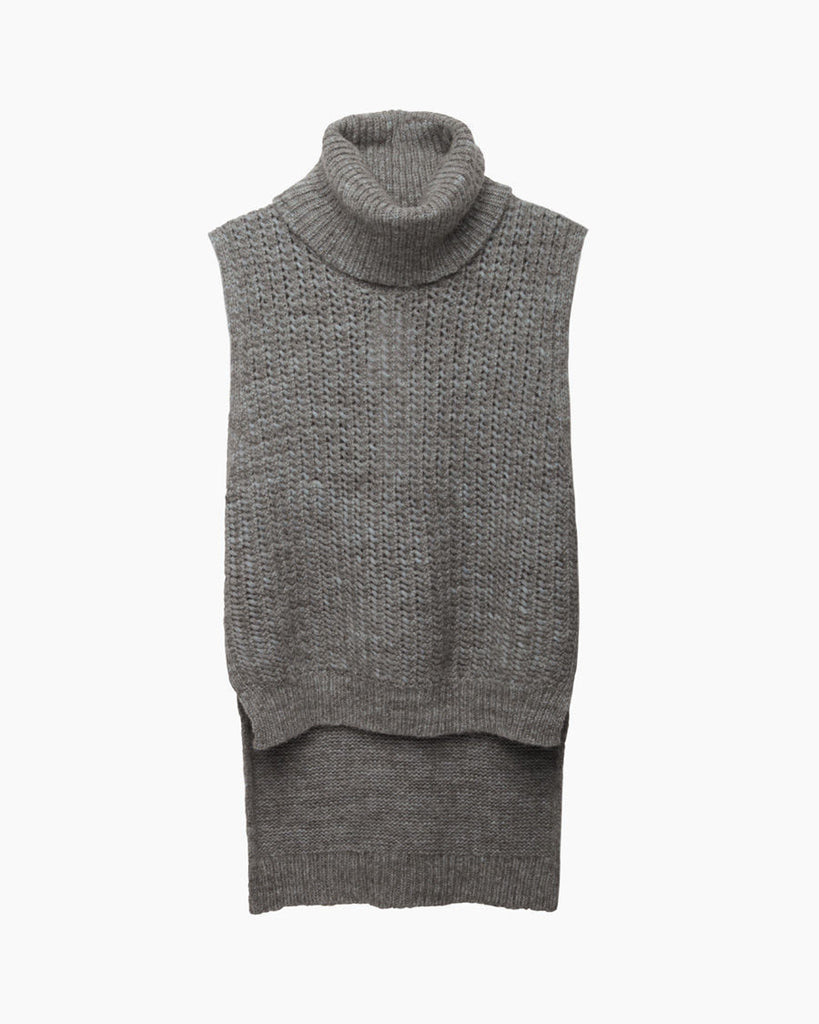 Sleeveless Turtleneck