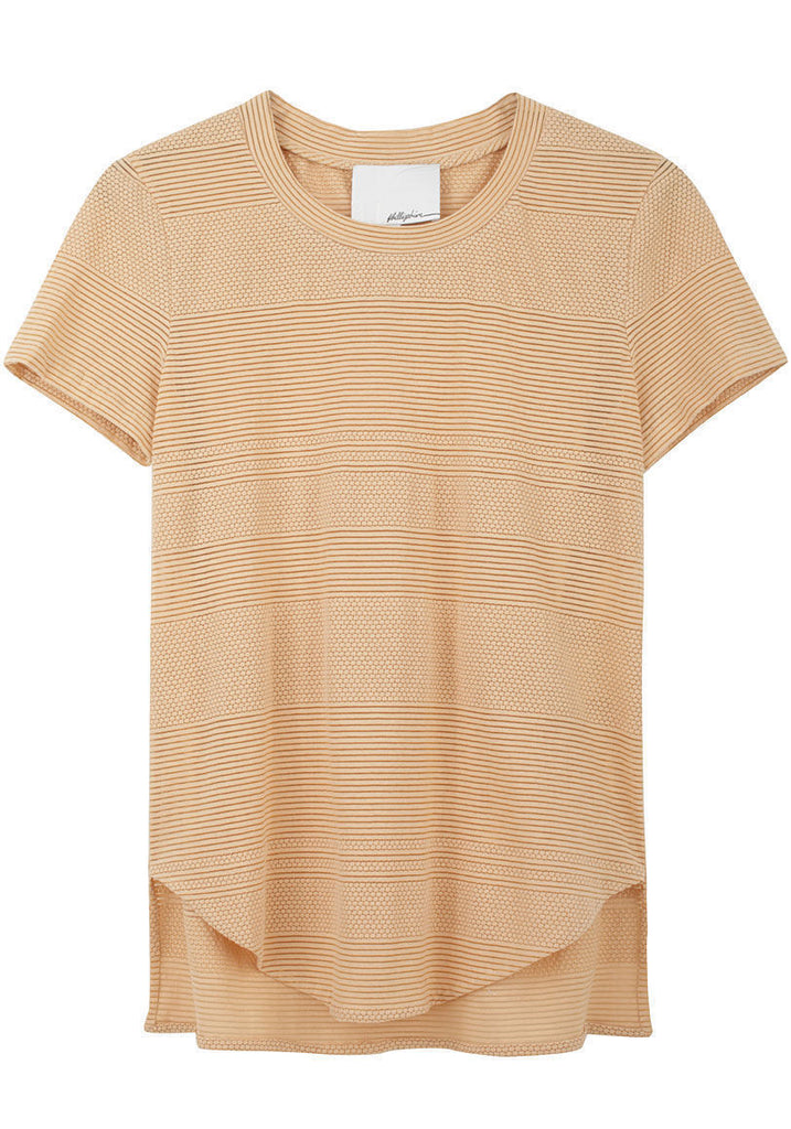 Striped Honeycomb Tee