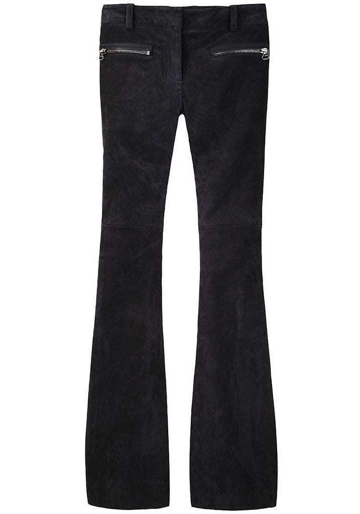 Suede Skinny Super Flared Jeans