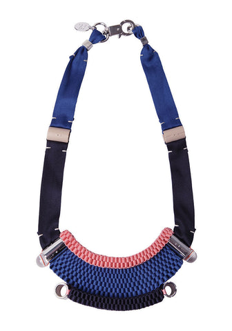 Tri Brick Box Necklace