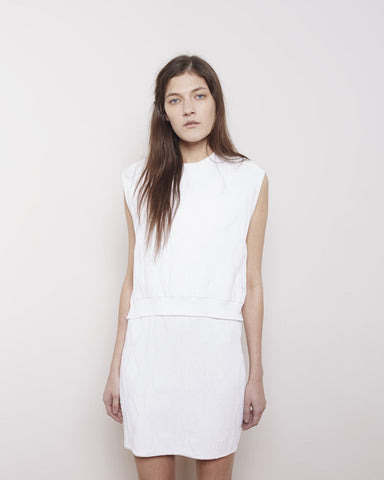 Trompe L'Oeil Ottoman Stitch Dress