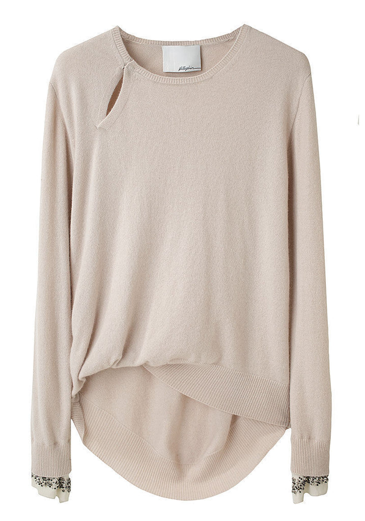 Tucked Front Pullover