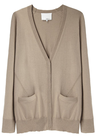 Zip Sleeve Cardigan