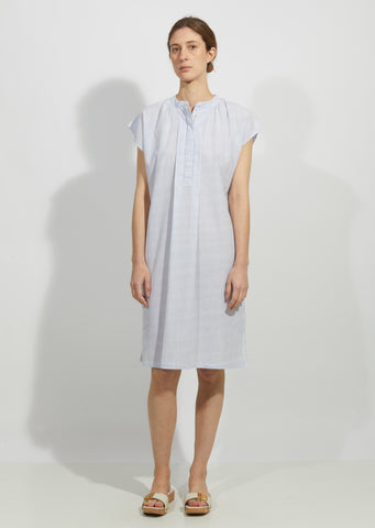 Paul Blue Grid Chemise de Nuit