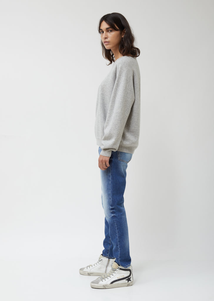 Cashmere French Terry Sweatshirt
