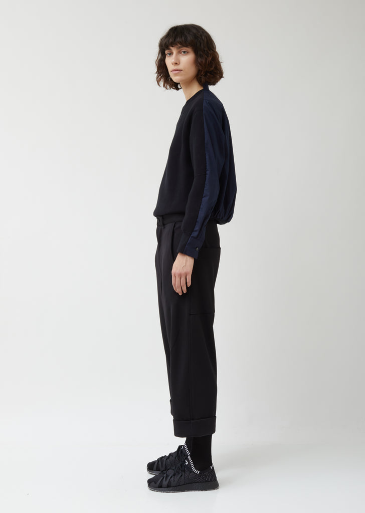 W 3 Stp Turn Up Track Pant