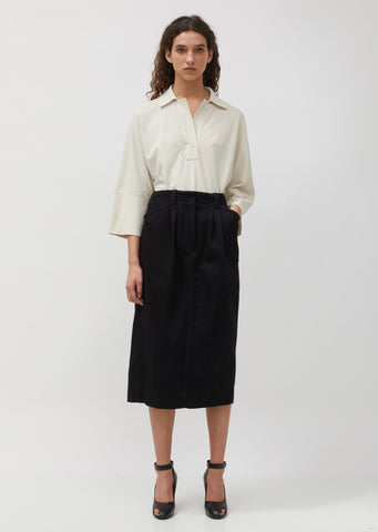 Baggy Denim Skirt