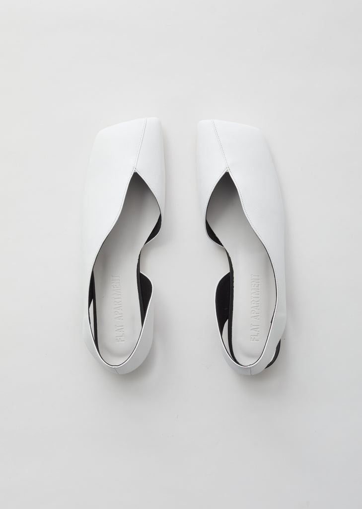 Curved Front Sling Backs