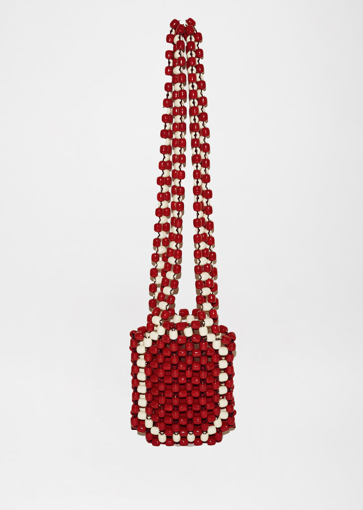 Wood Beads Small Bag