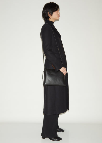 【The Row 】Graphite レザー Nu Twin Clutch バッグ The Row 】Graphite レザー Nu Twin Clutch バッグ (The Row