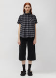 Ombre Check Flannel Shirt