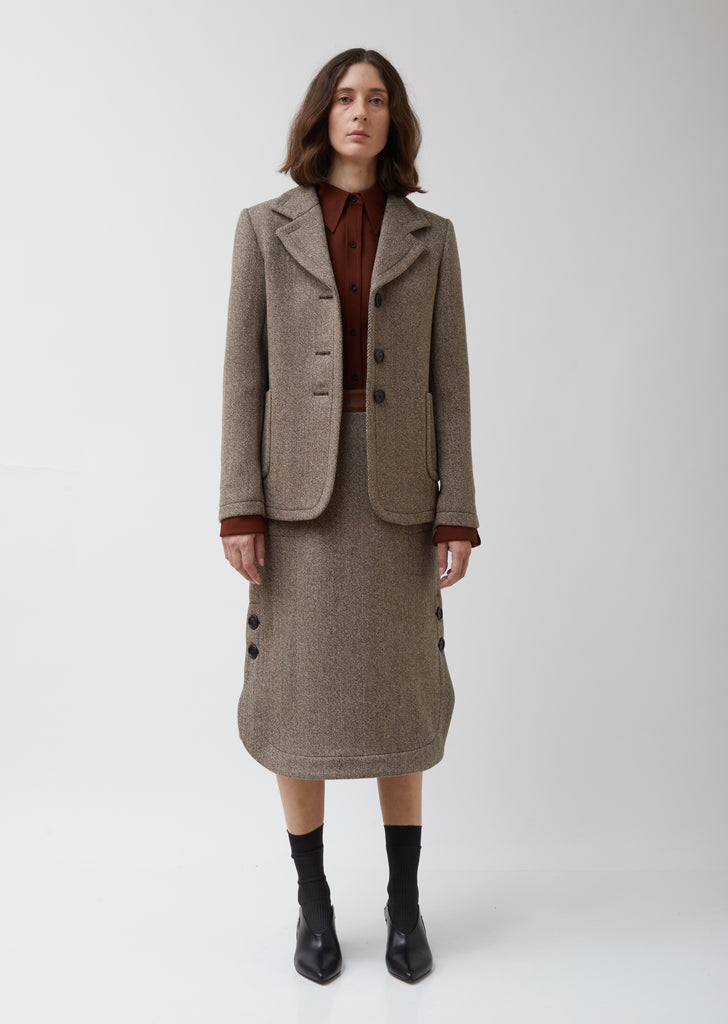 Single Breasted Tailored Jacket