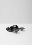Open Toe Kitten Heel Mule