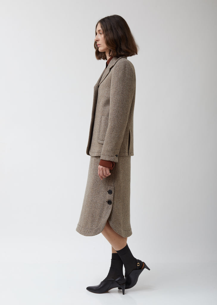 Single Breasted Tailored Jacket