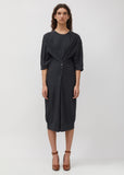 Loose Button Dress