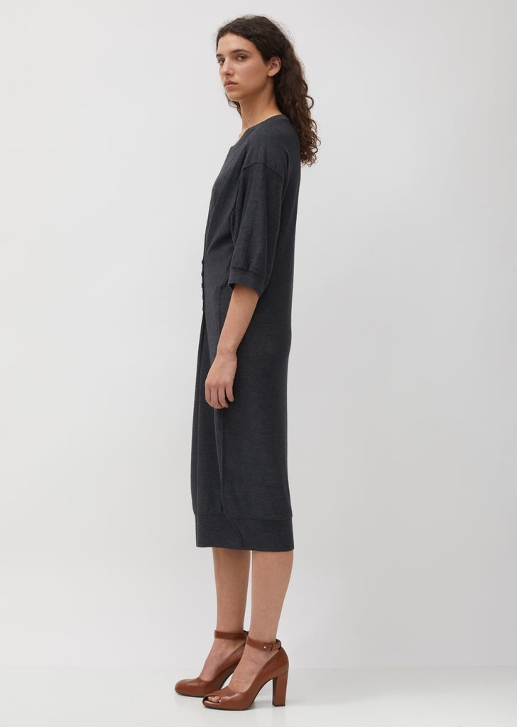 Loose Button Dress