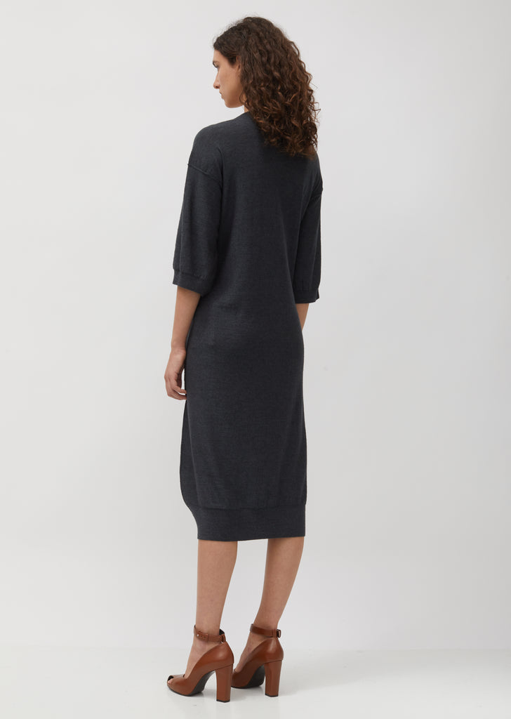 Loose Button Dress