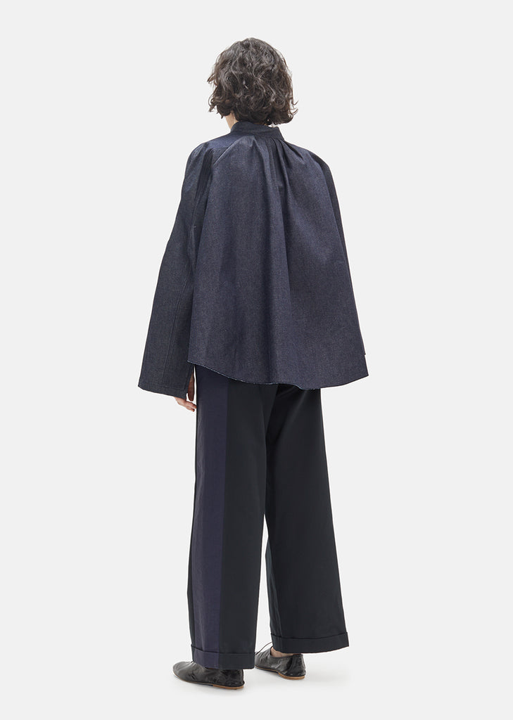 Omni Raw Denim Blouse