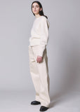Silk Cashmere Crewneck Sweater