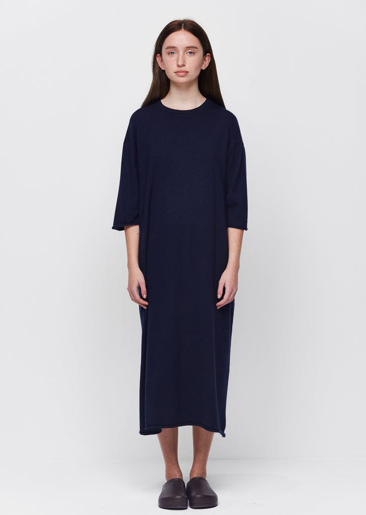 n°238 Kleid Cashmere Dress — Navy