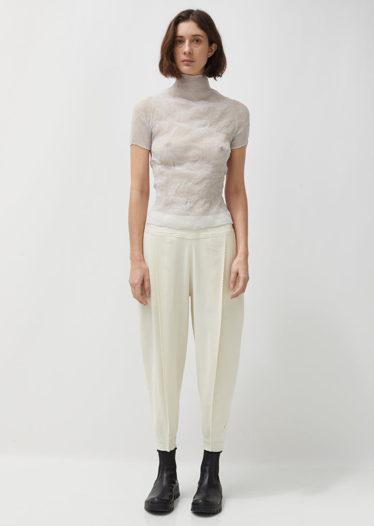 Chiffon Twist T Shirt