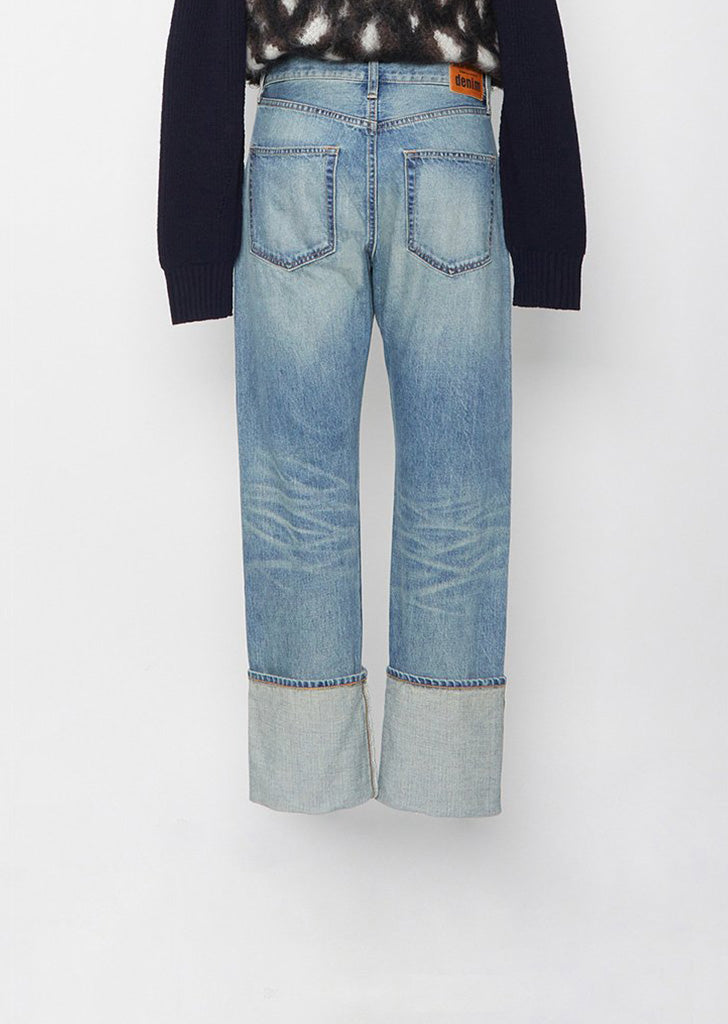 Cuffed Denim