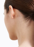 Diamond Twist Pin Earring 01