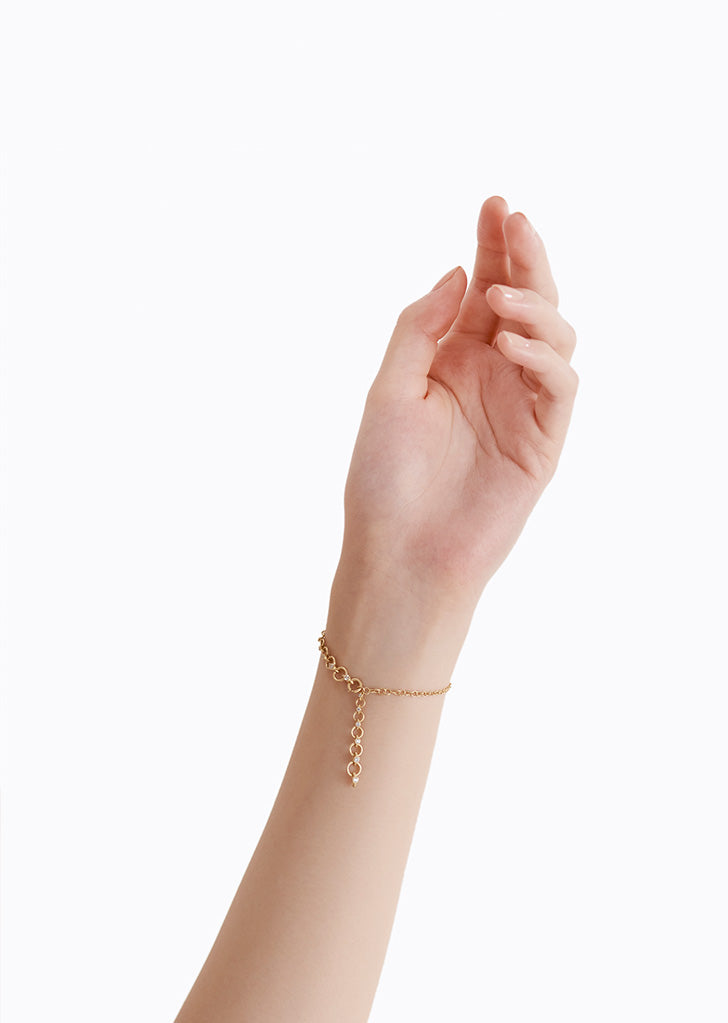 Diamond Link Bracelet 01
