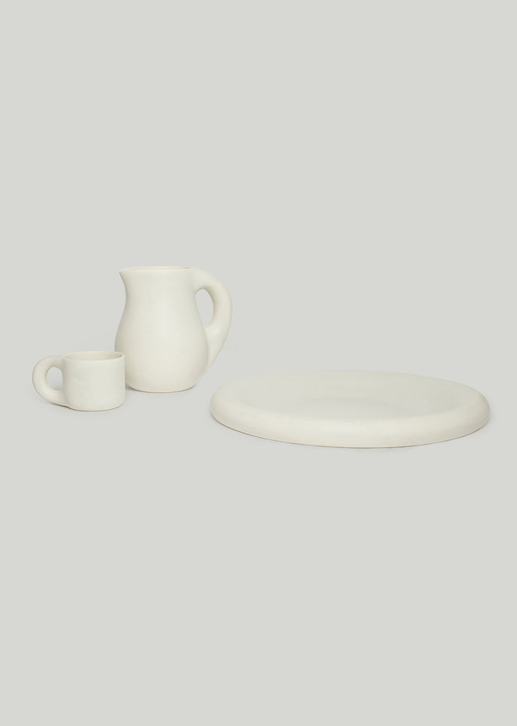 Dough Platter 38cm — Cream