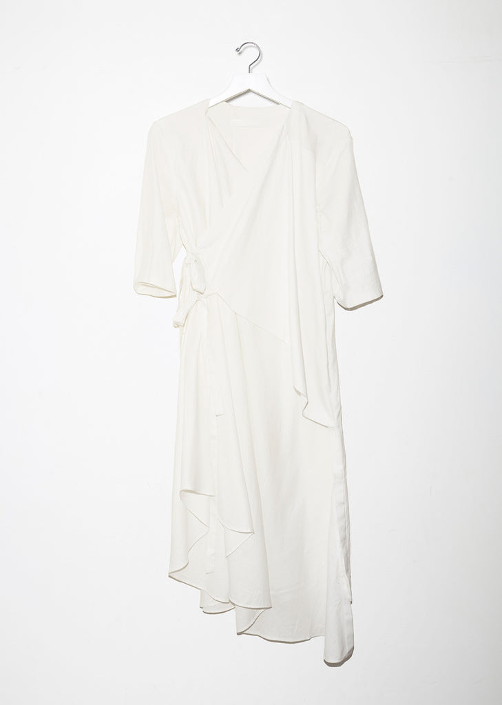 Gather Tie Shirt Dress