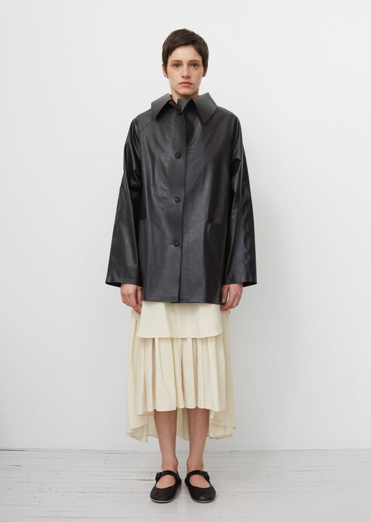 Short Oil Jacket