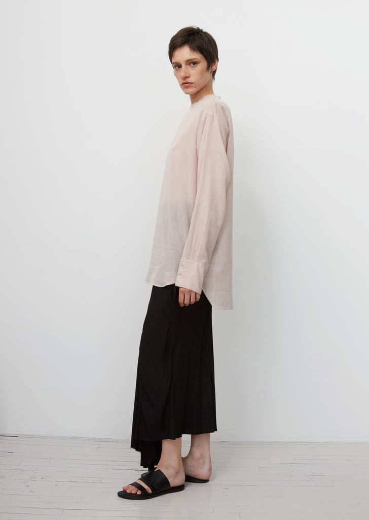 Cotton & Cashmere Crewneck Top