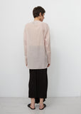 Cotton & Cashmere Crewneck Top
