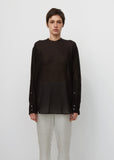 Cotton & Cashmere Crewneck Top