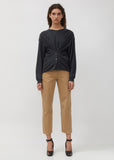 Loose Button Sweater