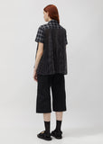 Ombre Check Flannel Shirt