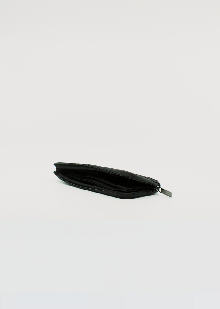 Pleated Long Wallet