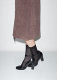 Mid Calf Silk Socks