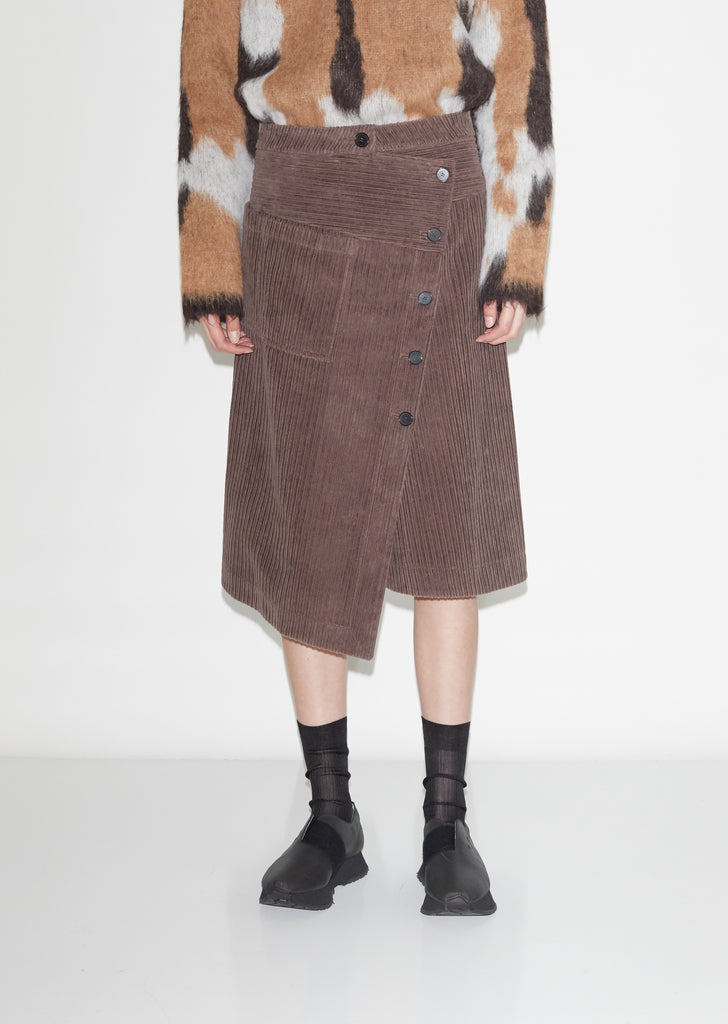 Sampo Soft Corduroy Skirt