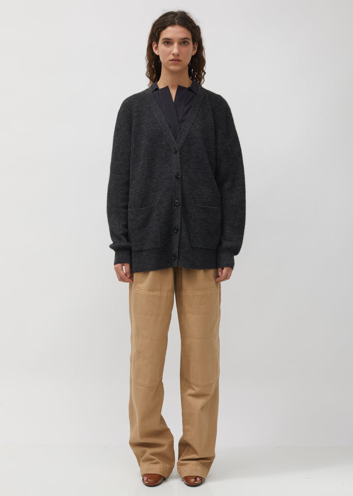 Kianne Light Alpaca Rib Cardigan