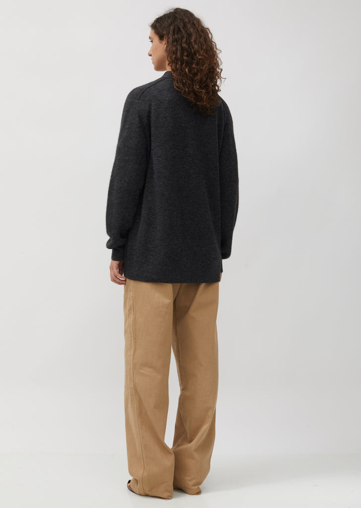 Kianne Light Alpaca Rib Cardigan