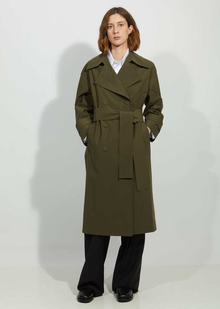Oversized Light Trench Coat