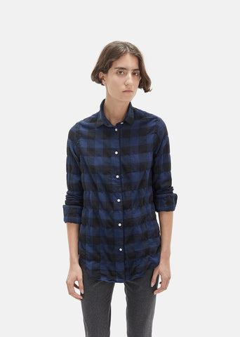 Gab Contrast Piping Cotton Shirt