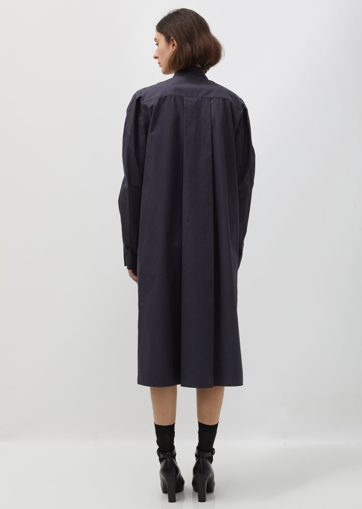 Tie Detail Washed Cotton Dress