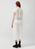 Denim & Taffeta Denim Pants