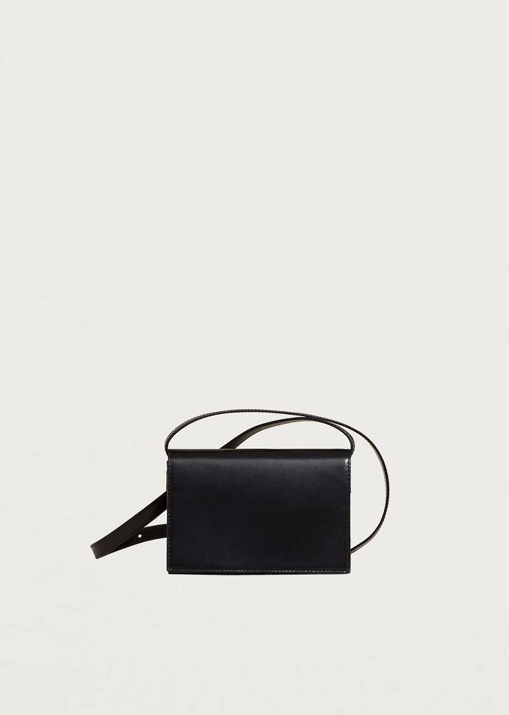 Mini Satchel Bag — Black
